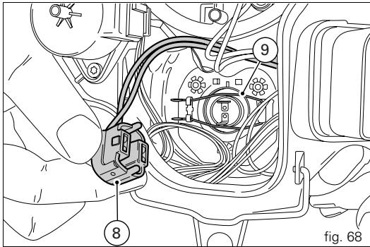 DUCATI MULTISTRADA 1100 - High beam headlight (bottom bulb) - 1
