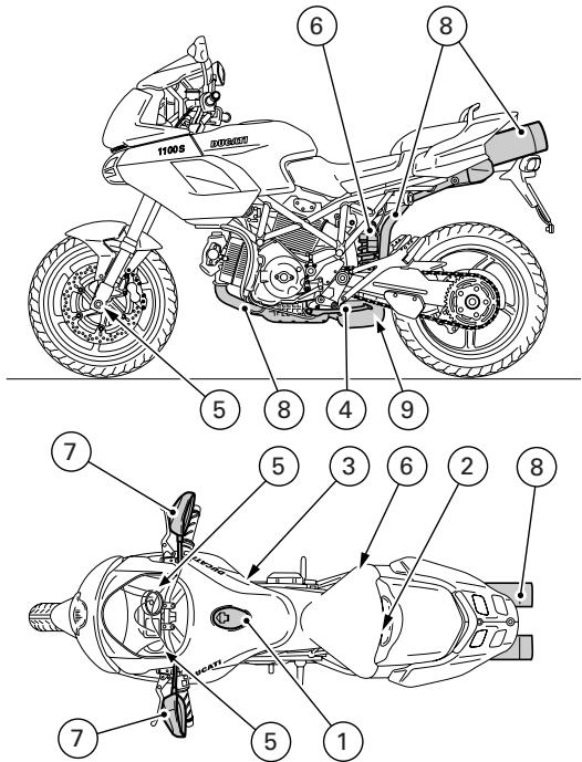 DUCATI MULTISTRADA 1100 - Warning - 1