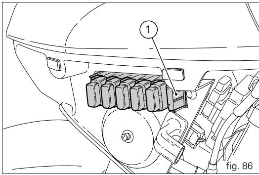 DUCATI MULTISTRADA 1100 - Fuses - 1