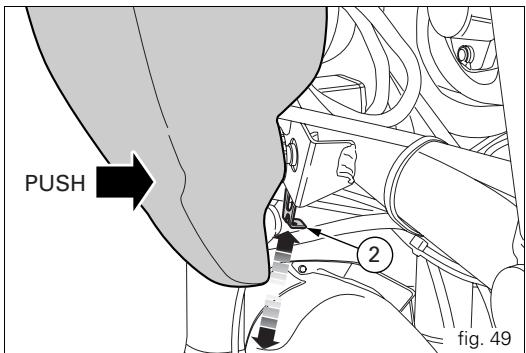 DUCATI MULTISTRADA 1100 - Left half fairing - 2