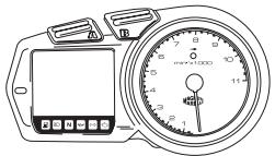 DUCATI MULTISTRADA 1100 - LCD - How to set/display parameters - 1