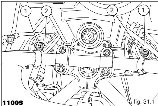 DUCATI MULTISTRADA 1100 - Front fork adjuster - 1