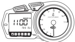 DUCATI MULTISTRADA 1100 - LCD - How to set/display parameters - 3
