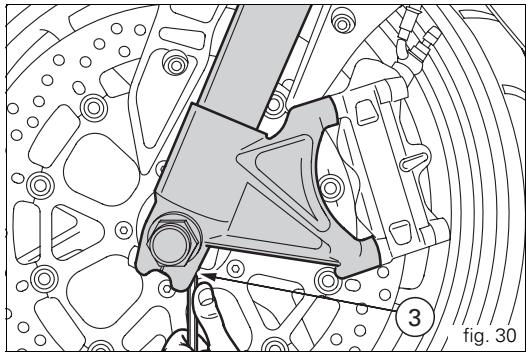 DUCATI S4R S TRICOLORE - Front fork adjusters (MS4RS) (fig. 29 - fig. 30) - 3
