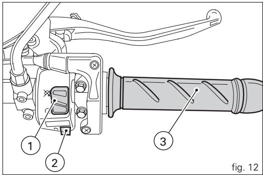 DUCATI S4R S TRICOLORE - Throttle twistgrip (fig. 12) - 1