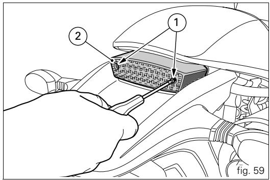 DUCATI S4R S TRICOLORE - Brake light (fig. 59) - 2