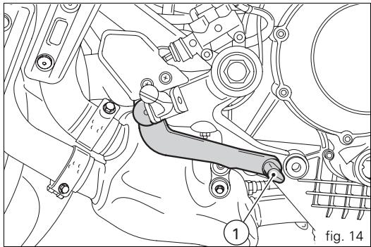 DUCATI S4R S TRICOLORE - Gearchange pedal (fig. 15) - 1
