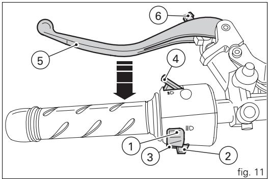 DUCATI S4R S TRICOLORE - Clutch lever (fig. 11) - 1