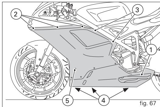 DUCATI 1198 - Side fairings - 1