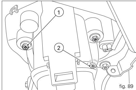 DUCATI 1198 - Rearview mirror adjustment (fig. 90) - 1