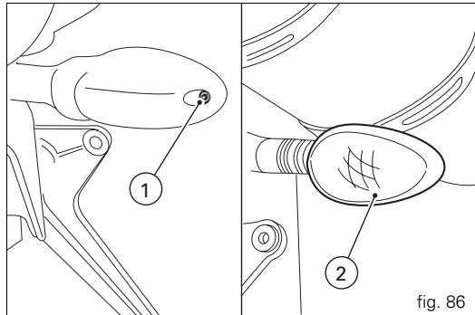 DUCATI 1198 - Rear turn signals (fig. 86) - 1