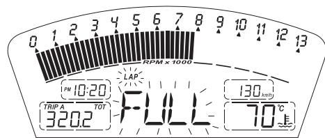 DUCATI 1198 - LAP time display function - 3