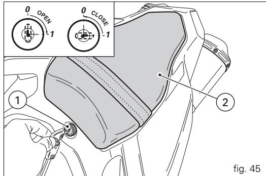 DUCATI 1198 - Opening (fig. 45) - 1