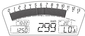 DUCATI 1198 - Motorcycle speed - 1