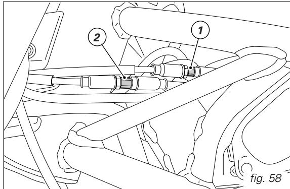 DUCATI 999 - Throttle cable tension adjustment - 2