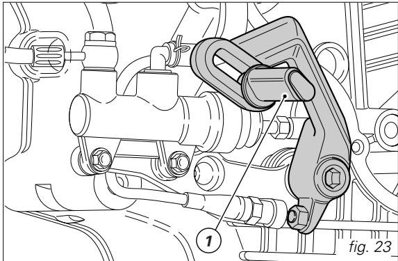 DUCATI 999 - Rear brake pedal (fig. 23) - 1