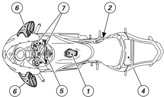 DUCATI 999 - Location (fig. 28) - 2