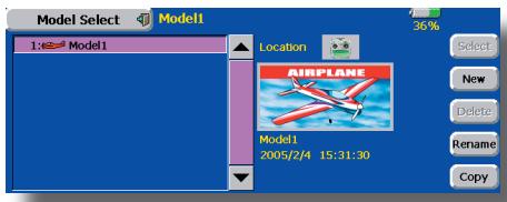 FUTABA 14MZ - Airplane/glider basic setting procedure 1. Model addition and call - 1