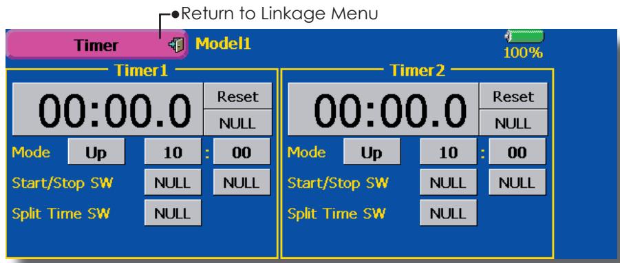 FUTABA 14MZ - Timer - 1