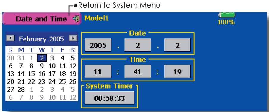 FUTABA 14MZ - Date and Time - 1