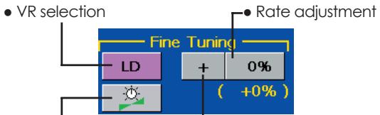 FUTABA 14MZ - Fine tuning VR setting - 1