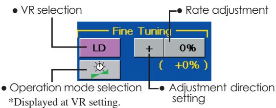 FUTABA 14MZ - Fine tuning VR setting - 1
