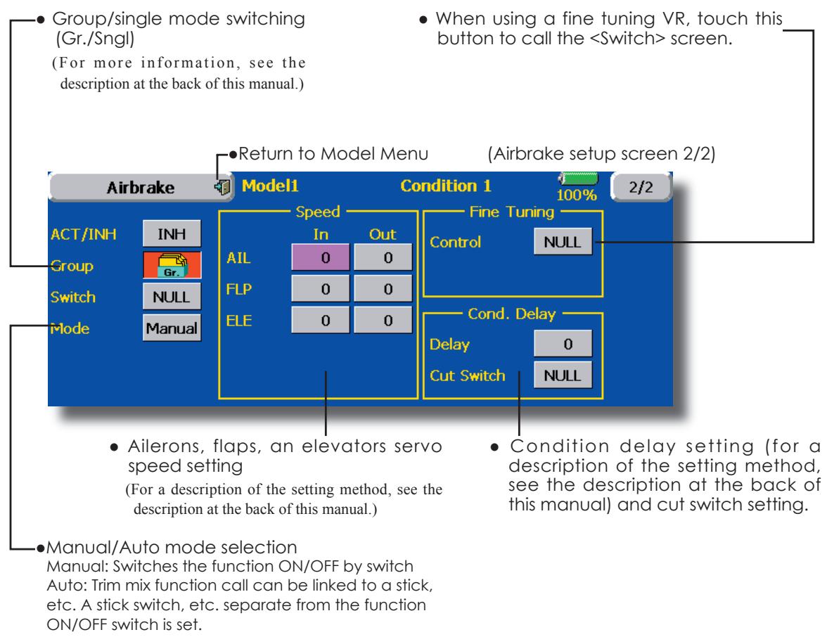 FUTABA 14MZ - Setting example for F3A and other flaperon specifications - 2