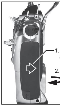 FUTABA 14MZ - Set-up of CF card / Removal of CF card - 1