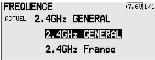 FUTABA T-12 FG - Changesment de la BANDE de frequency - 2