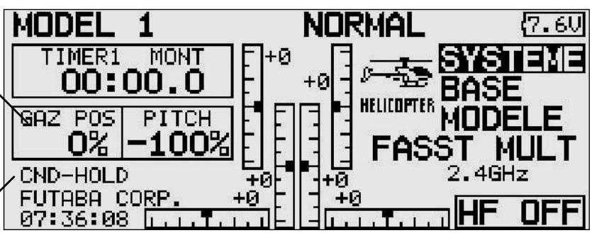 FUTABA T-12 FG - FZS hold - 1