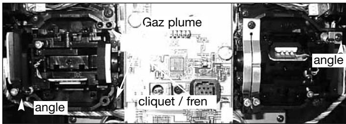 FUTABA T-12 FG - Passage à la fonction de DROIT d'étanglement - 1