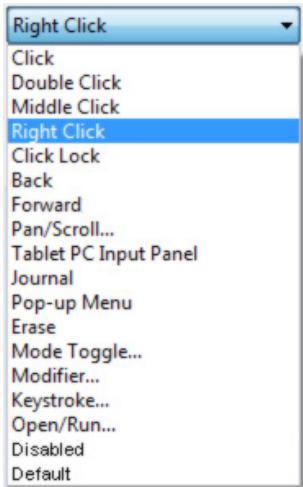 WACOM GRAPHIRE - BUTTON FUNCTIONS - 1