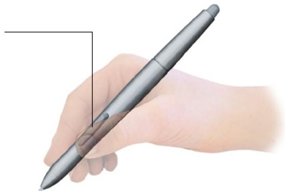 WACOM GRAPHIRE - USING THE SIDE SWITCH - 1