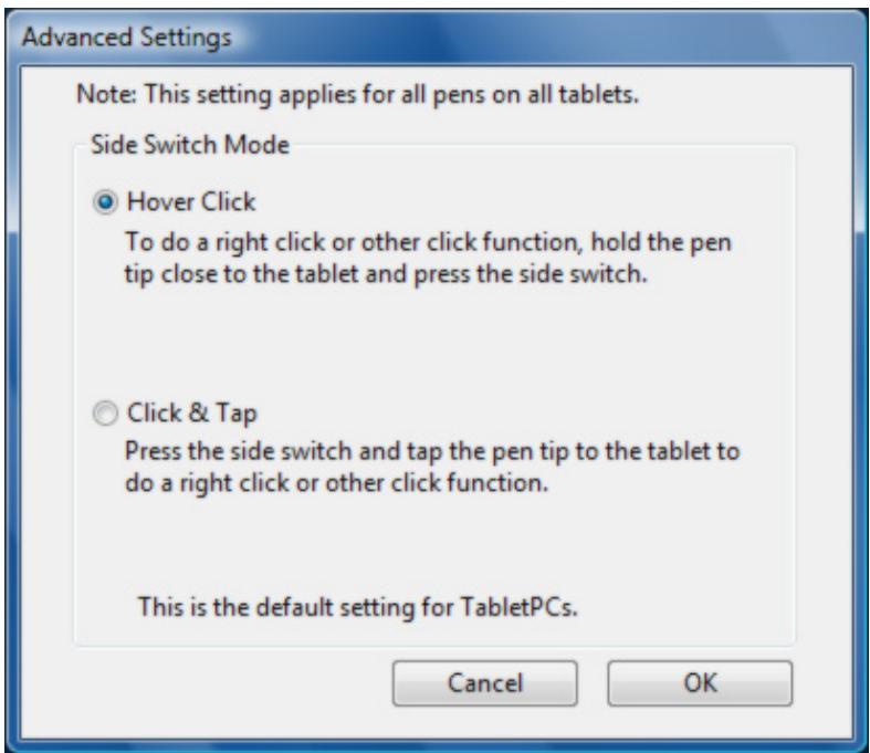 WACOM GRAPHIRE - CUSTOMIZING THE SIDE SWITCH - 2