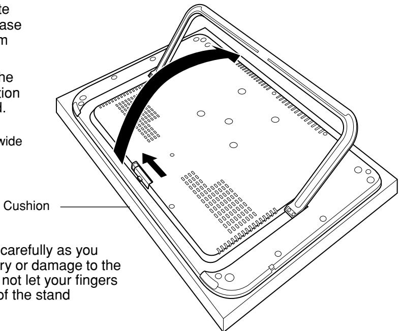WACOM DTZ-1200W - ADJUSTING DISPLAY INCLINE - 1
