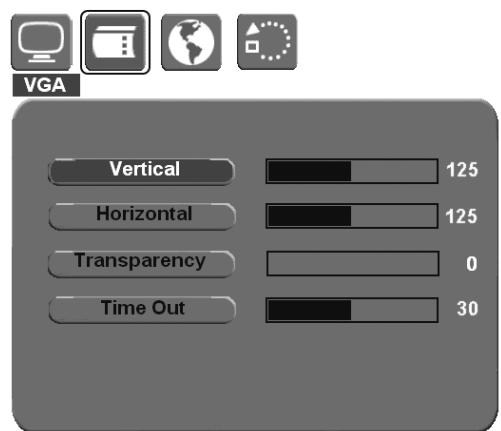 WACOM DTZ-1200W - IMAGE menu options are as follows: - 3