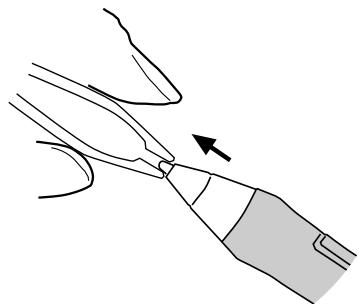 WACOM DTZ-1200W - REPLACING THE PEN TIP - 1