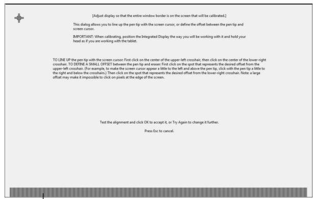 WACOM DTZ-1200W - ADJUSTING CLOCK AND PHASE (VGA ONLY) - 2