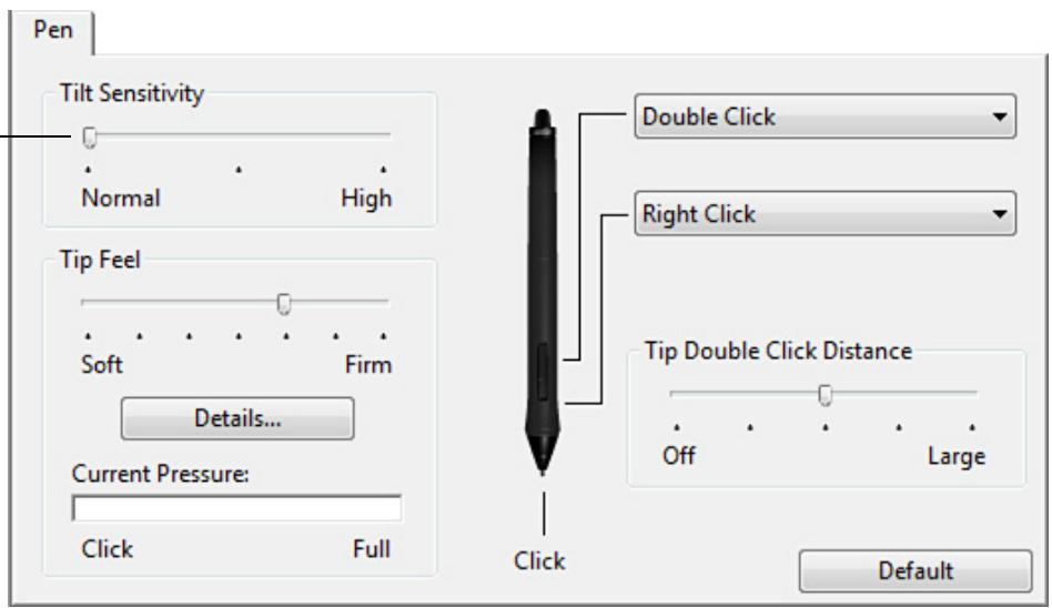 WACOM INTUOS4 - CUSTOMIZING TILT SENSITIVITY - 1