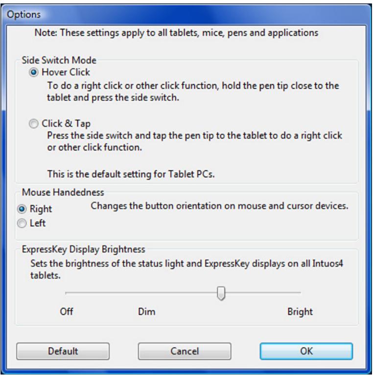 WACOM INTUOS 4 - ADVANCED OPTIONS - 3