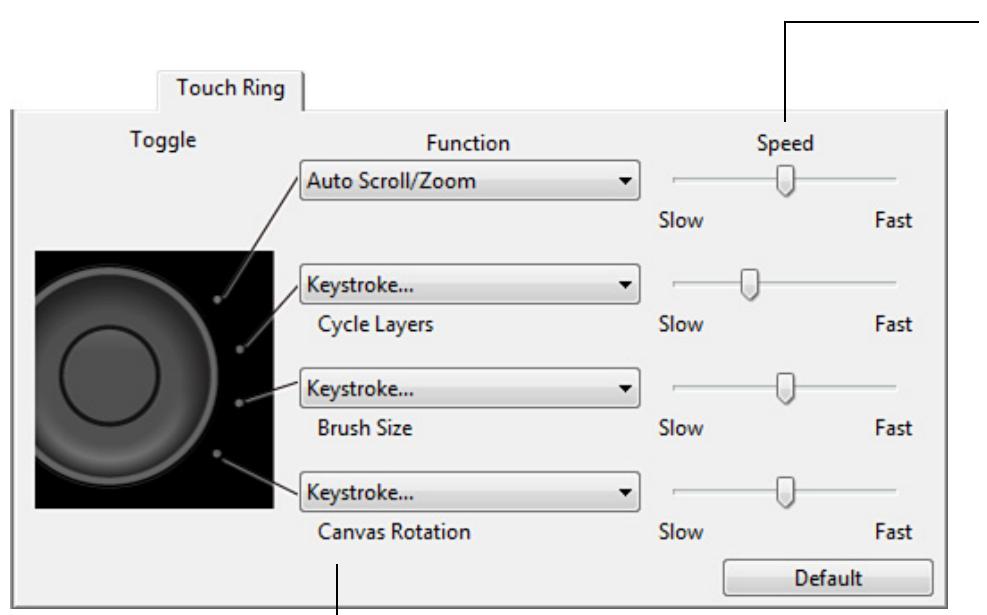 WACOM INTUOS 4 - CUSTOMIZING THE TOUCH RING - 1