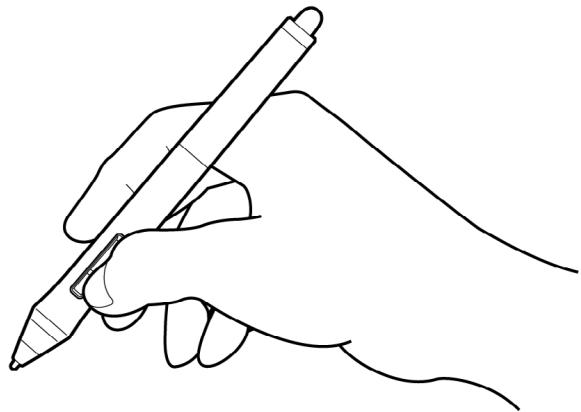 WACOM INTUOS 4 - HOLDING THE PEN - 1