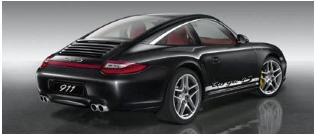 PORSCHE 911 CARRERA 4 CABRIOLET - (dark wood with satin finish).* - 6