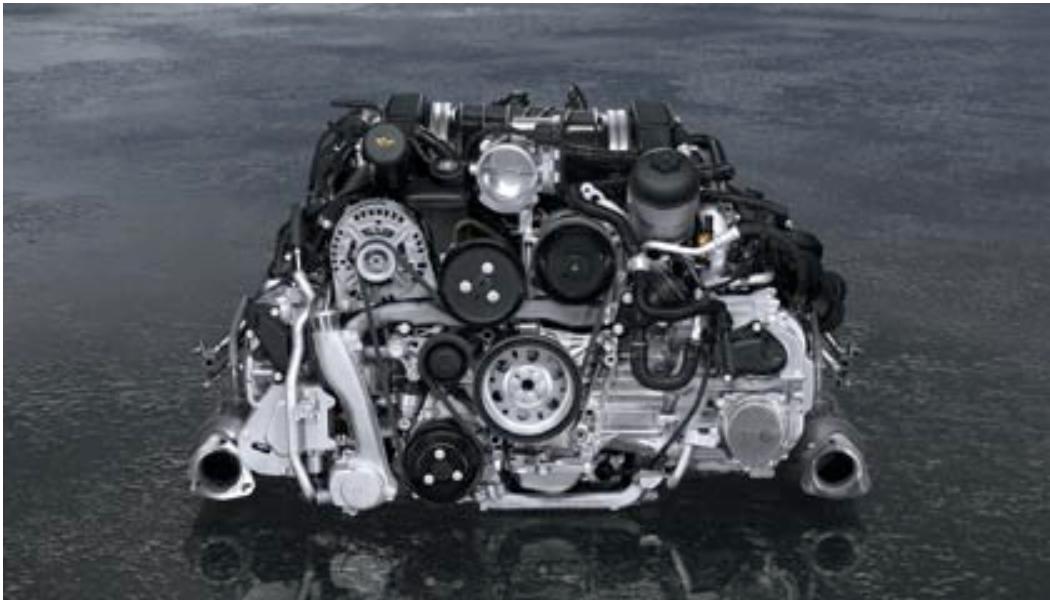 PORSCHE 911 CARRERA 4 CABRIOLET - Engine - 2