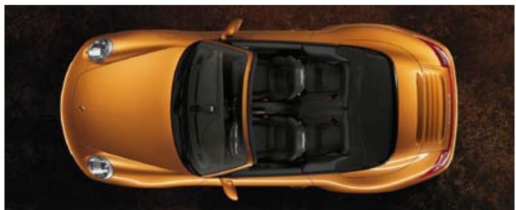 PORSCHE 911 CARRERA 4 CABRIOLET - See separate price list for recommended colour combinations. - 2