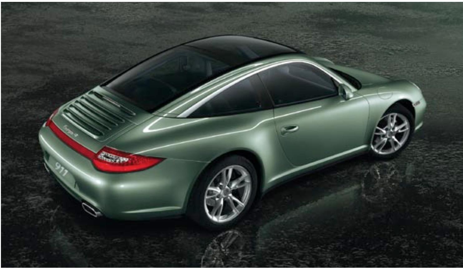 PORSCHE 911 CARRERA S - The 911 Targa 4 models. - 2