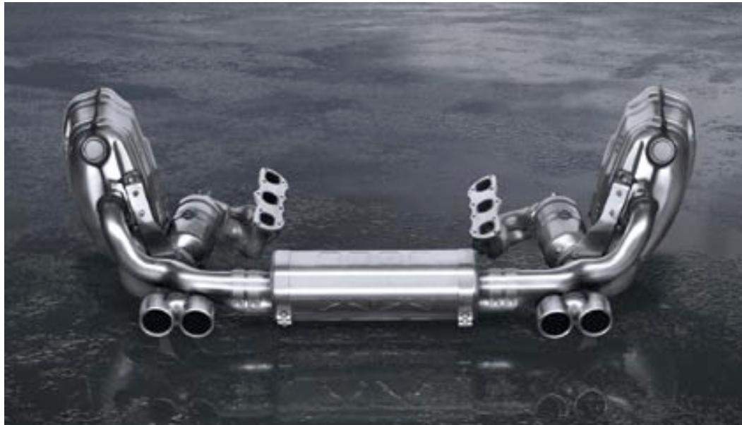 PORSCHE 911 TURBO CABRIOLET - Air intake system. - 1