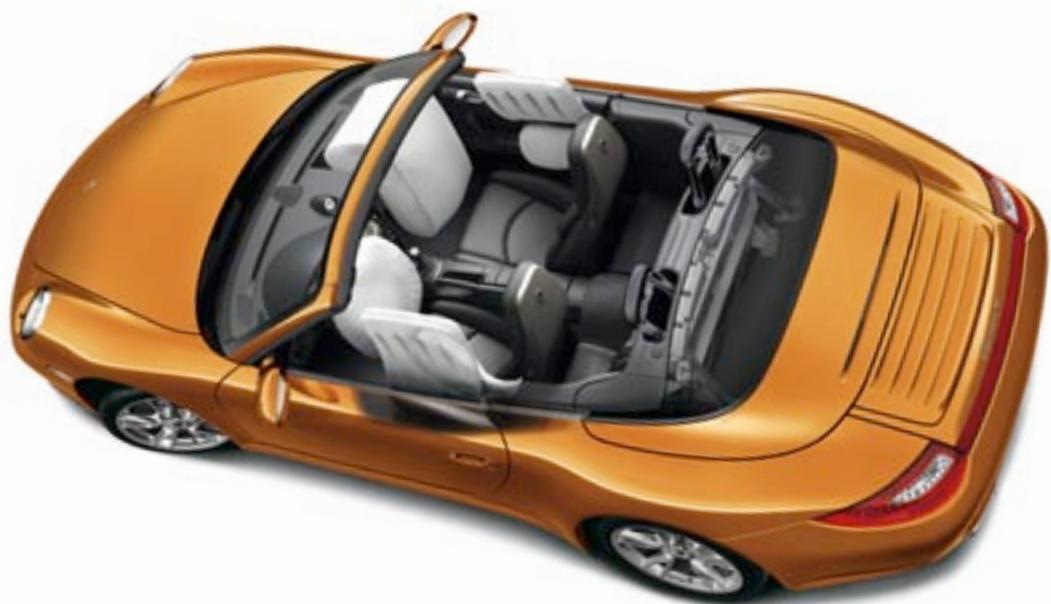 PORSCHE 911 TURBO CABRIOLET - What all sports enthusiasts take for granted: reliable protection of sensitive areas. - 1