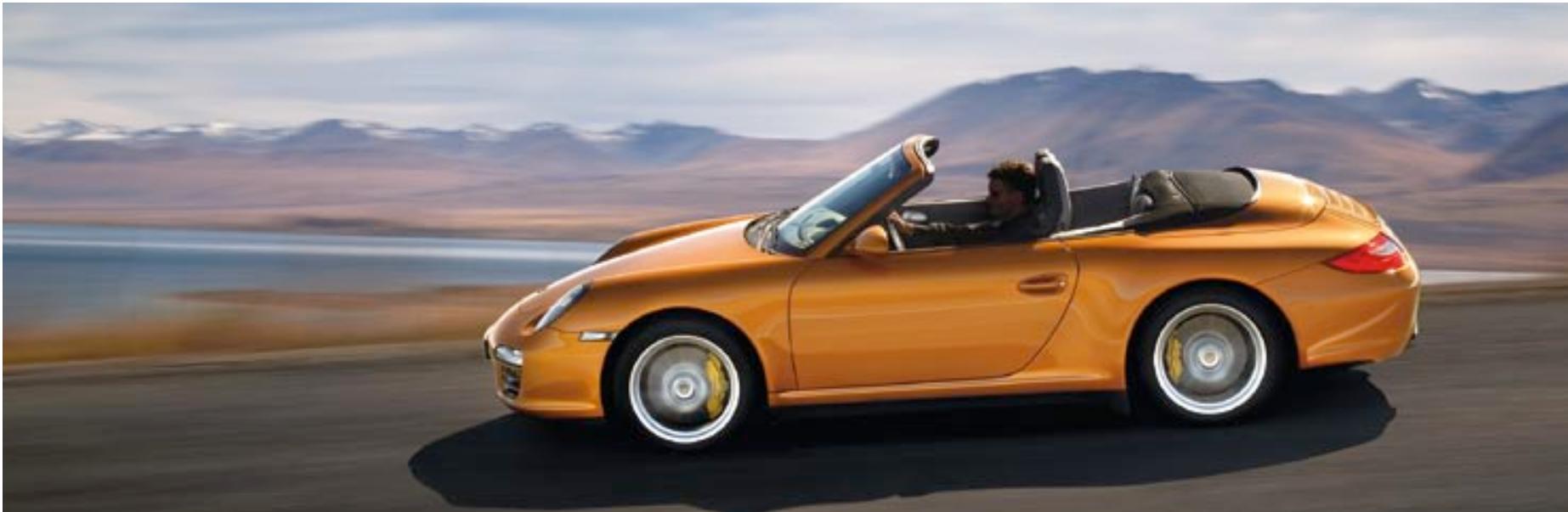 PORSCHE 911 TURBO CABRIOLET - Positive feature: negative acceleration. - 3