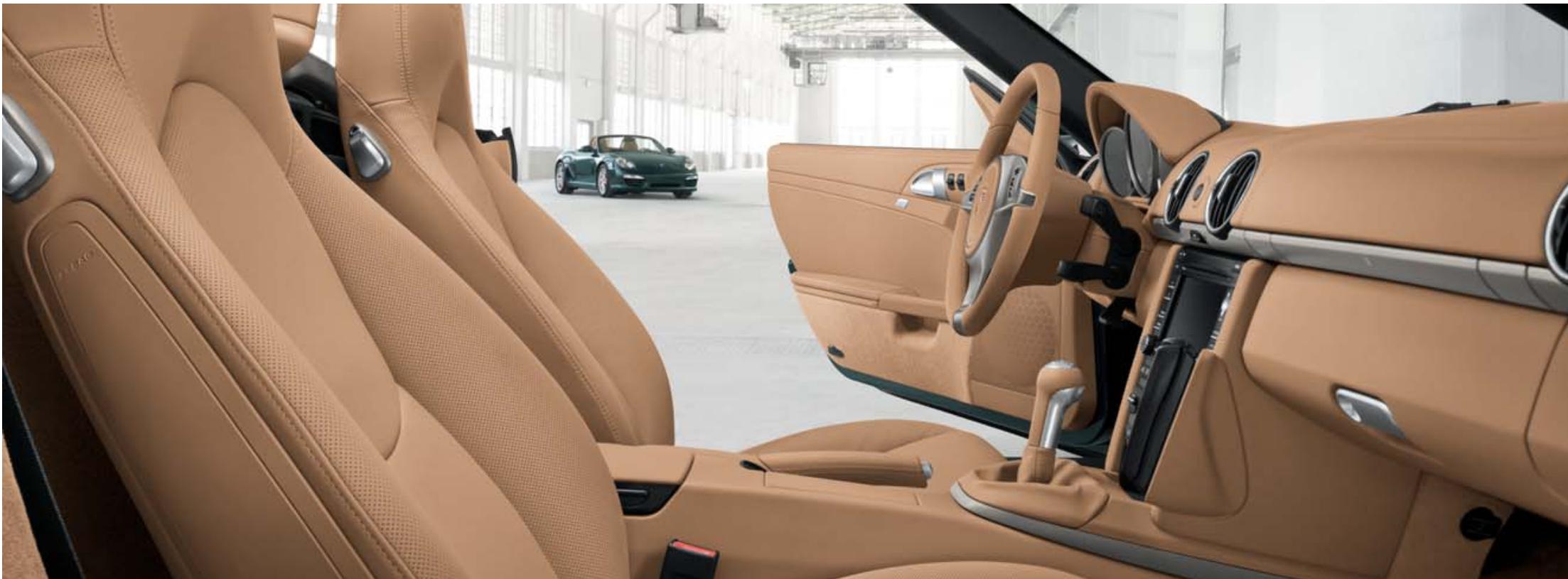 PORSCHE BOXTER - At Porsche, form follows function – and the driver. - 1